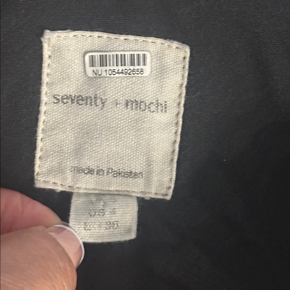 ANTHROPOLOGIE Seventy Mochi Elodie Frill Overall Black Denim Ruffled Straps Sz4 - Picture 8 of 16